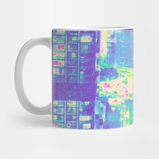 Vaporwave Japanese Aesthetic Psychedelic Anime Tokyo Japan Mug